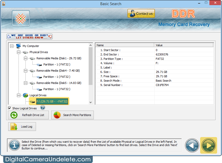 free ddr memory card data recovery full version