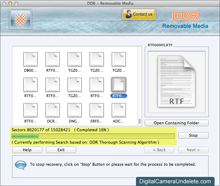 Mac Removable Media Data Recovery software