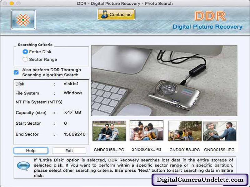 Screenshot of Recovering Mac Files