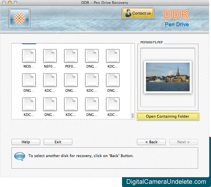 Recovered Files Pen Drive Data